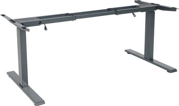 Actual product image Swisshandel24 Frame, variable table frame for corner desk, electrically height-adjustable Memory 45kg anth