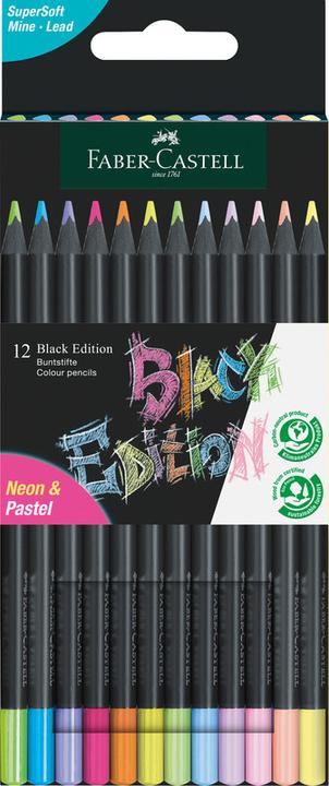 Actual product image Faber-Castell Black Edition (12x)