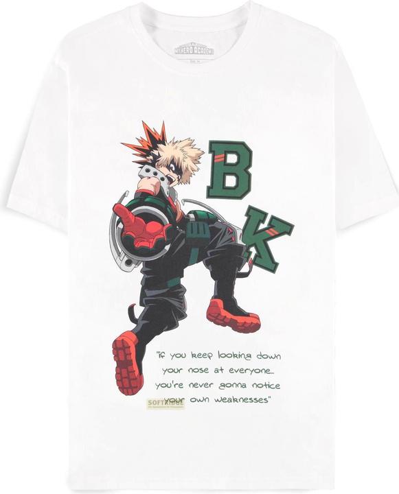 Actual product image Difuzed MY HERO ACADEMIA - Bakugo Quote - T-shirt Homme (L) (L)