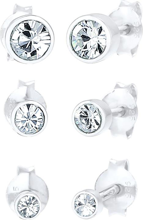 Produktbild Elli Kristall Ohrstecker (Glaskristall, 925 Sterling Silber)