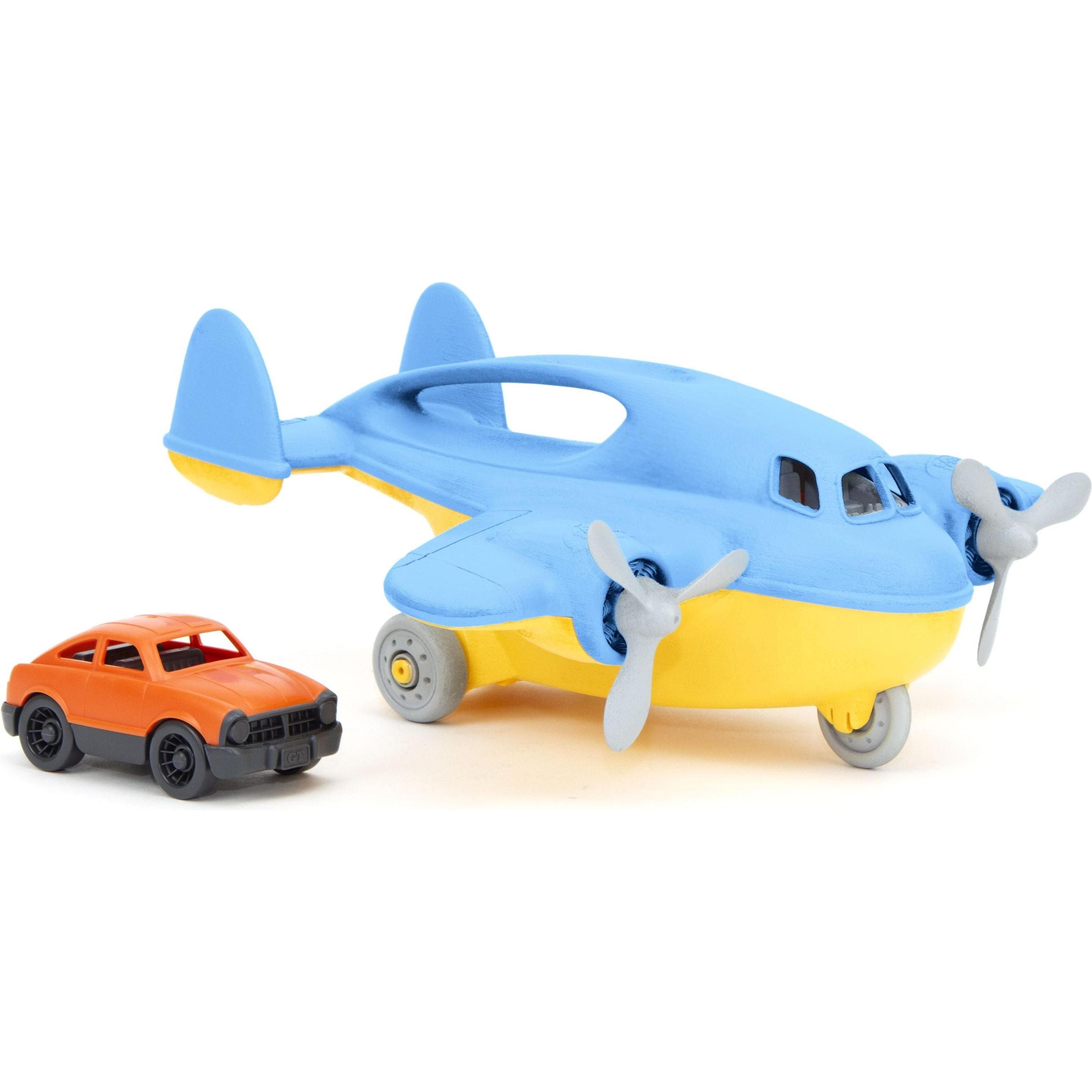 Green Toys Frachtflugzeug mit Auto (CRGB-1399)