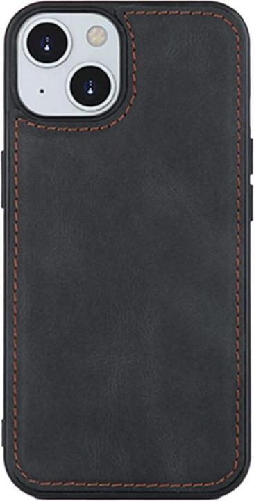 Image du produit Megshi iPhone 15 - 2-1 Étui portefeuille noir (Apple iPhone 15)