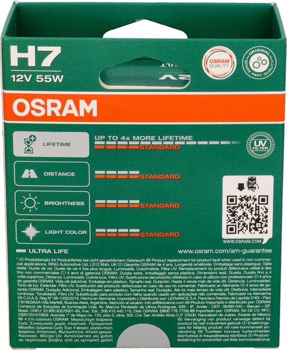 Produktbild Osram Ultra Life (H7)