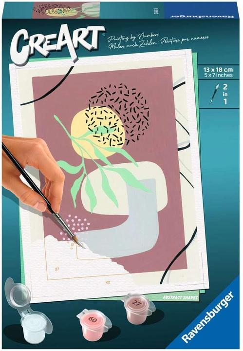 Actual product image Ravensburger CreArt Abstract Shapes