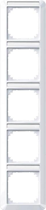 Produktbild Merten Rahmen 5f akws glz vert 1-M BSF Kst 385525