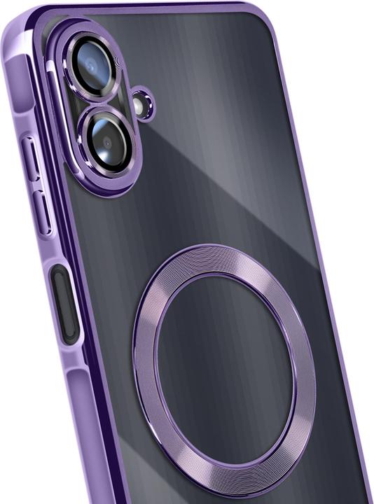 Image du produit Avizar MagSafe Hülle Galaxy A07 Chromrand (Samsung Galaxy A7)