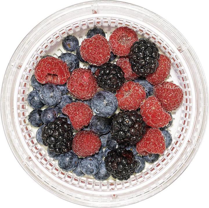 Actual product image Nicer Dicer Twist, set 9 pcs, red