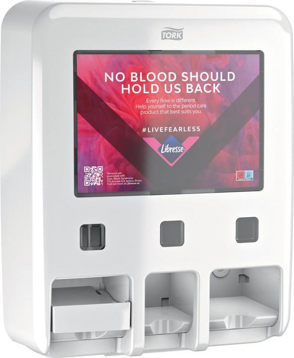 Tork Dispenser Period Care - til bind/tampon - til vaegmontering