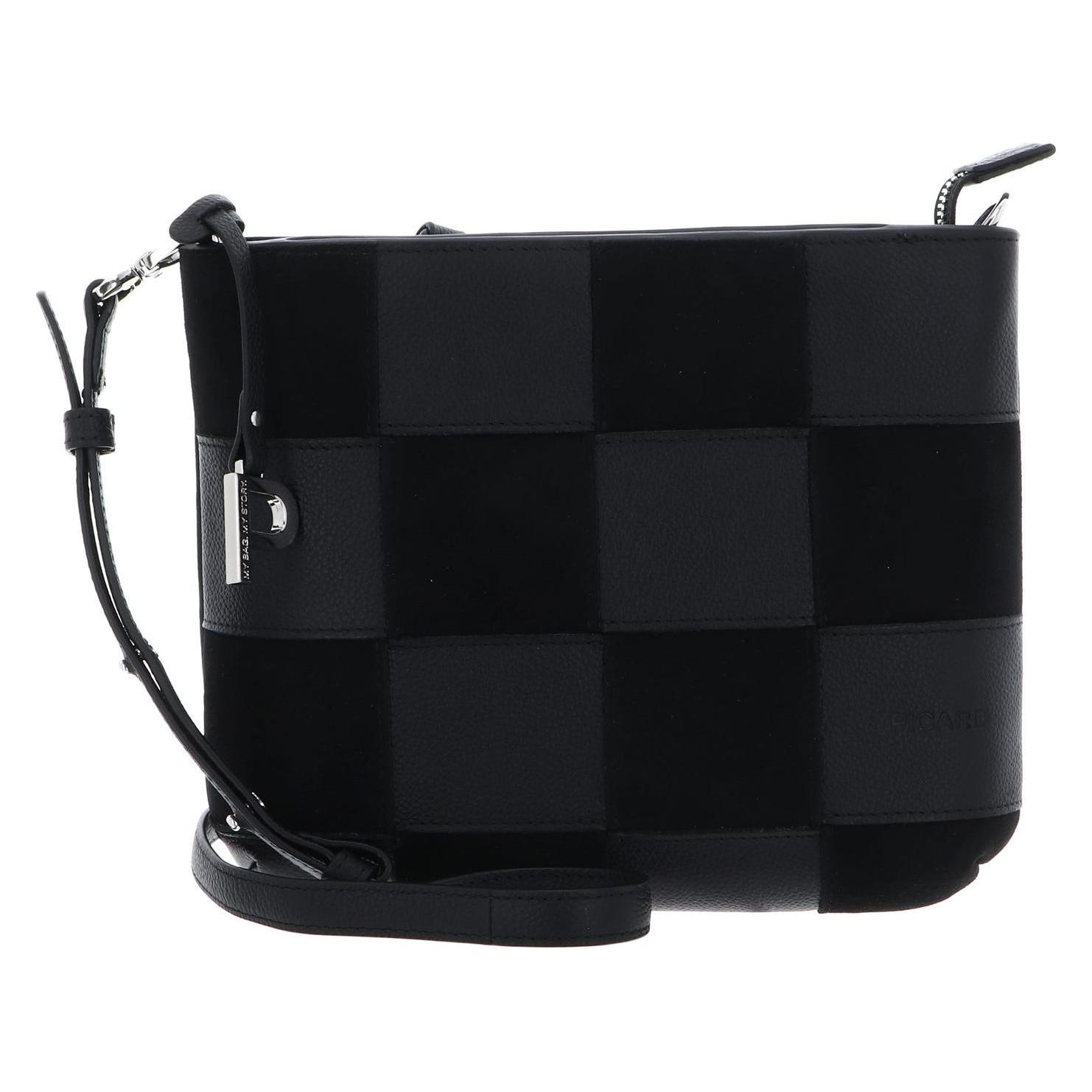 Picard, Damen, Handtasche, Chess Crossbody Bag, Schwarz
