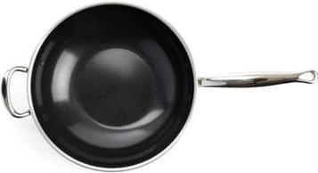 Produktbild Greenpan Premire Wok met keramische antikleeflaag 30cm (30 cm, Edelstahl)