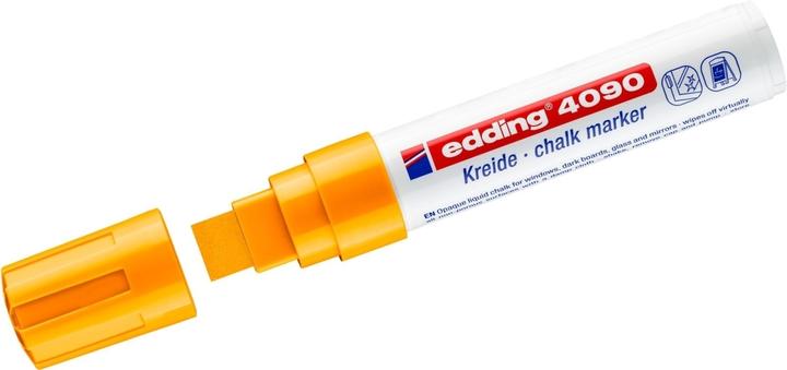 Produktbild Edding 4090 Kreidemarker (Orange, 4 mm, 5 x)