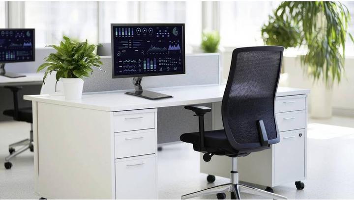 Image du produit SpeaKa Professional SP-TMS-300 Pied de support pour écran simple 43.2 cm 17 (Tables, 32", 8 kg)