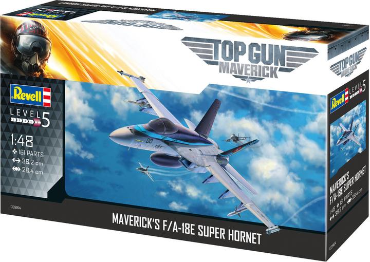 Actual product image Revell F/A-18E Super Hornet Top Gun
