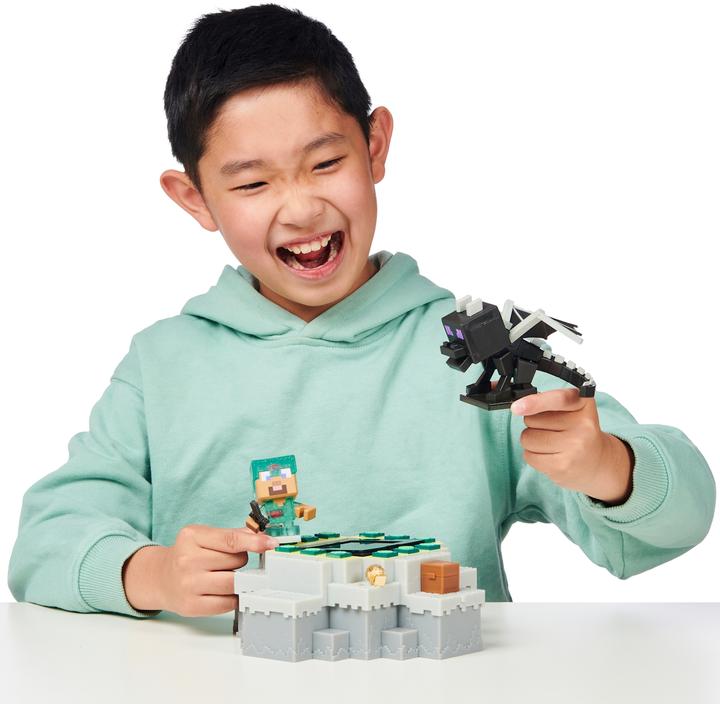 Actual product image Treasure X Minecraft Ender Playset