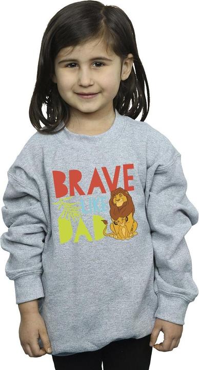 Image du produit Disney - Sweat THE LION KING BRAVE LIKE DAD - Fille (140, 146)
