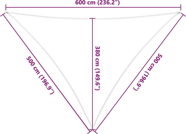 Produktbild vidaXL Outdoor Sonnenschutz Markise (500 x 500 cm)