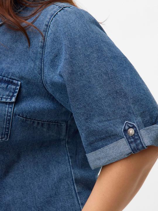 Produktbild Vero Moda VMCJENNIE Kurzes Kleid Jeanskleid (50)