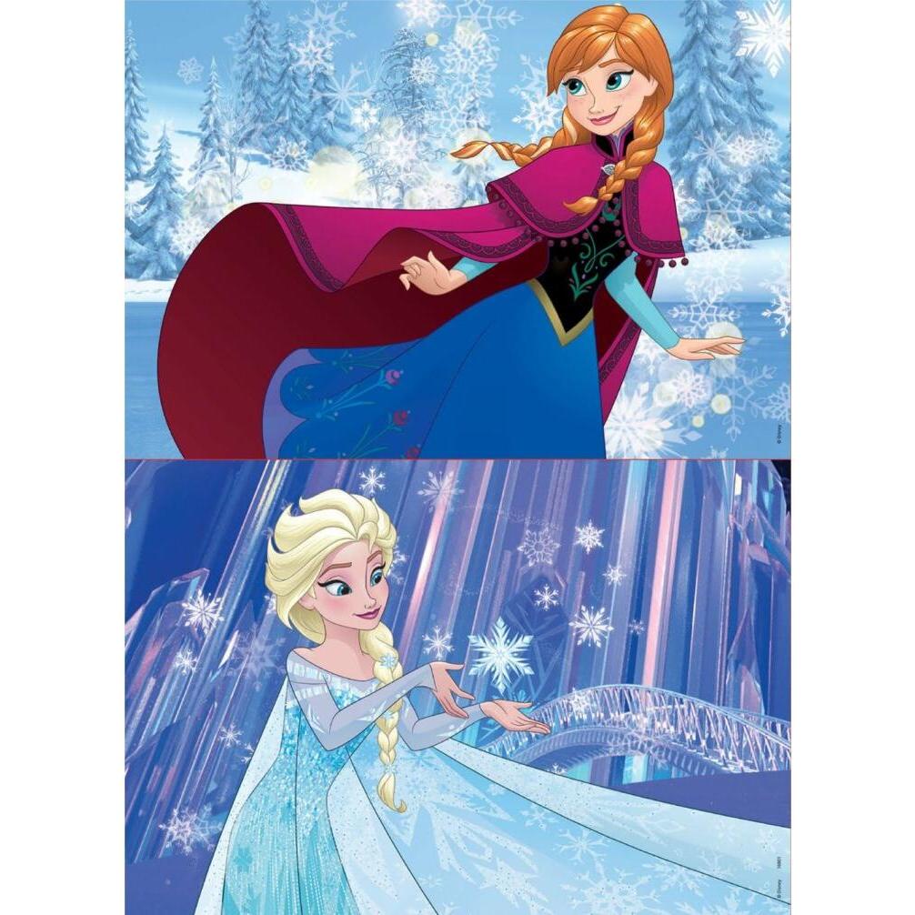 Thumbnail - Educa Holzpuzzle Frozen B 2x25 Teile (50 Teile)