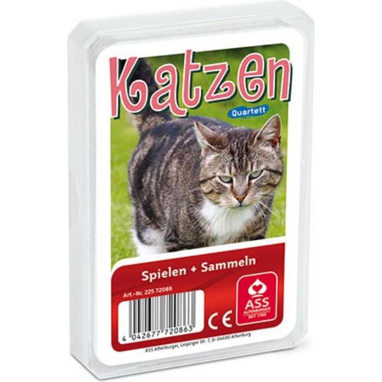 Thumbnail - ASS Altenburg 22572086 - Quartett - Katzen (DE-Ausgabe) (Deutsch)