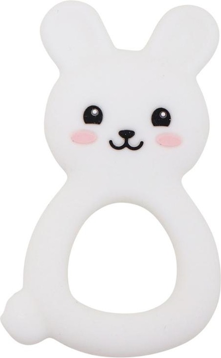 Actual product image Jellystone Designs Bunny Teether - white (JSD0381)
