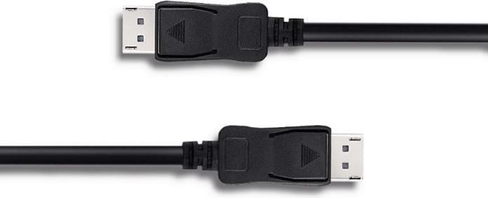 Actual product image Qoltec 50456 DisplayPort cable (1.50 m)
