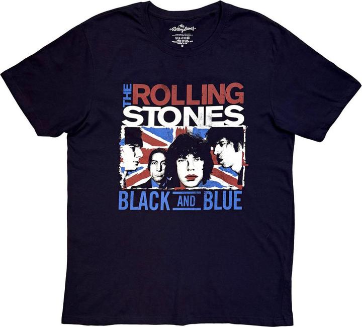 Produktbild The Rolling Stones Black And Blue TShirt (XXL)