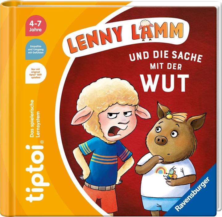 Immagine prodotto tiptoi Lenny Lamm und die Sache mit der Wut (Tedesco, Anja Kiel, Antje Hagemann, 2024)