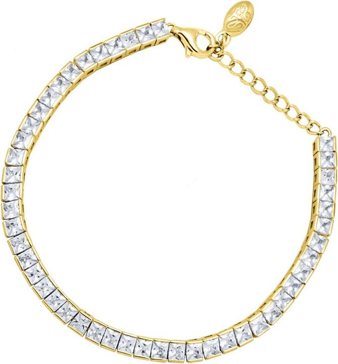 Immagine prodotto Candy Bracciale Lovin, argento sterling 925, placcato oro (20 cm, Argento 925, Placcato oro 18k)