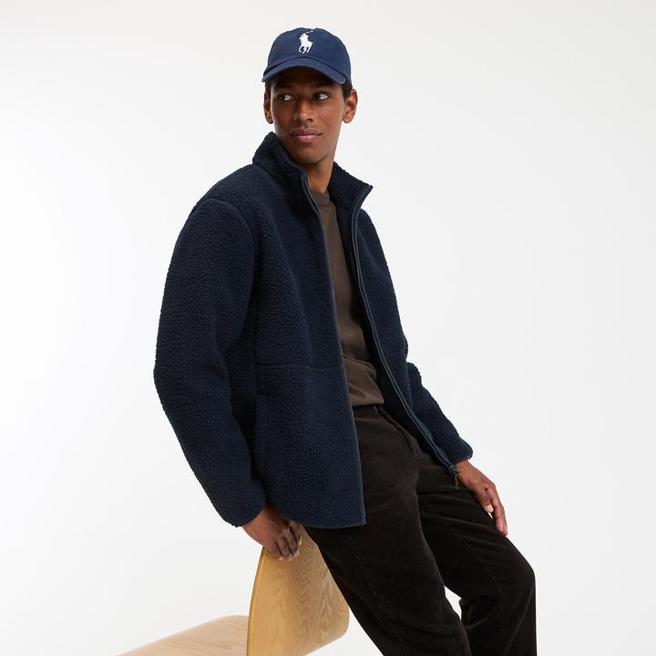 Actual product image La Redoute Collections Kurze Sherpa-Jacke mit Stehkragen (L)