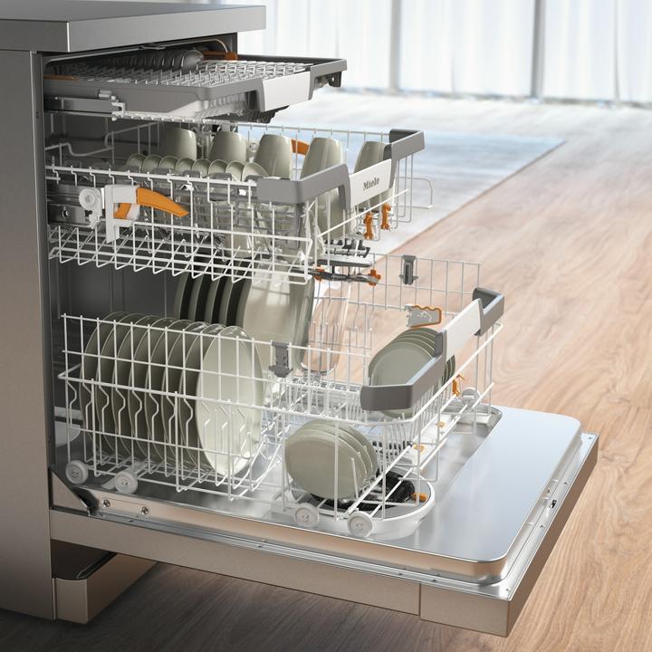 Produktbild Miele Geschirrspülautomat G 7600 SC Standgerät/Edst CleanSteel
