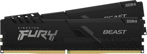Produktbild Kingston FURY Beast (2 x 4GB, 3200 MHz, DDR4-RAM, DIMM)