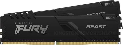 Productafbeelding Kingston FURY Beest (2 x 4GB, 3200 MHz, DDR4 RAM, DIMM 288 pin)