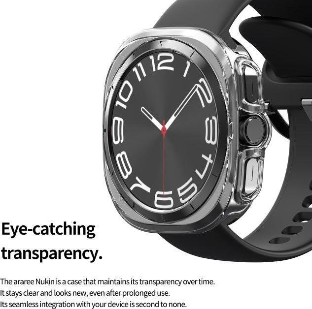Actual product image Araree case Nukin Sam Watch Ultra przeźroczysty/clear AR20-02084A