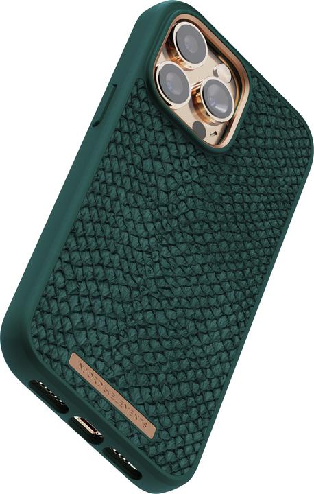 Immagine prodotto Njord Custodia rigida Salm.Leather Magsafe verde (Apple iPhone 14 Pro Max)