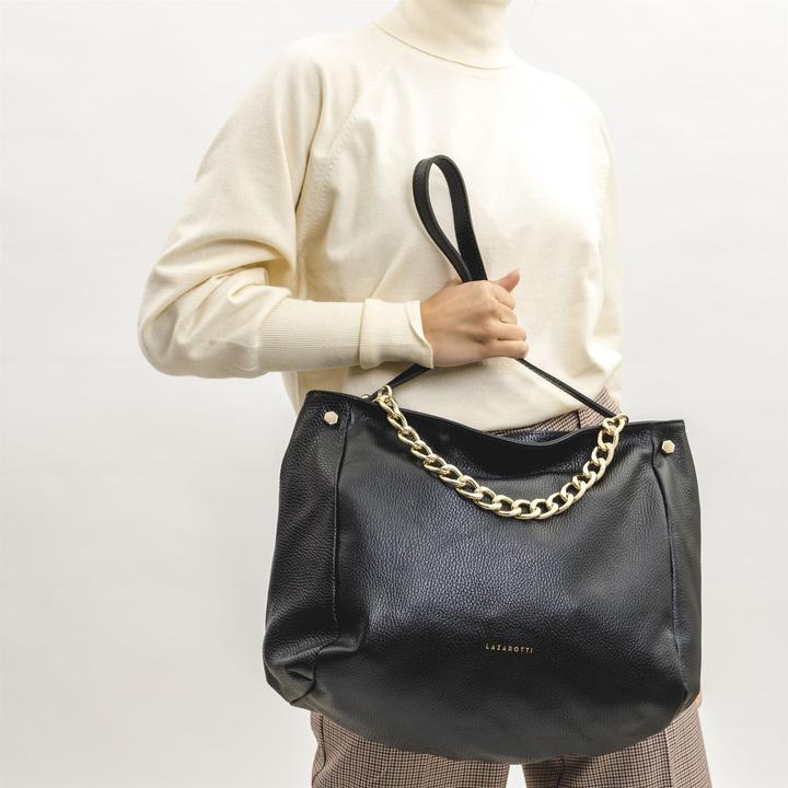 Produktbild Lazarotti Milano Leather Schultertasche Leder 41 cm