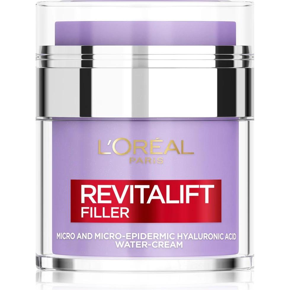 L'Oréal Paris, Gezichtscrème, L'OREAL Paris Revitalift Filler Watercream ujędrniający krem do twarzy 50ml (50 ml, Dagcrème)