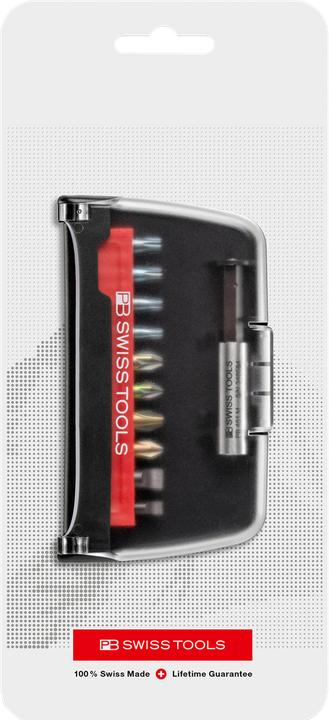 Productafbeelding PB Swiss Tools Bit ingesteld PB C6 702 BC CN (SL 2, TX15, TX20, TX25, SL4, PH1, PH2, TX10, PZ2, PZ1)