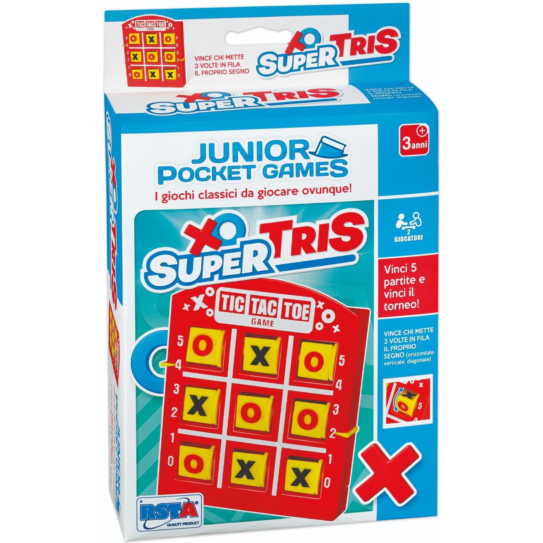 Rs Toys Gioco Junior Pocket Super Tris