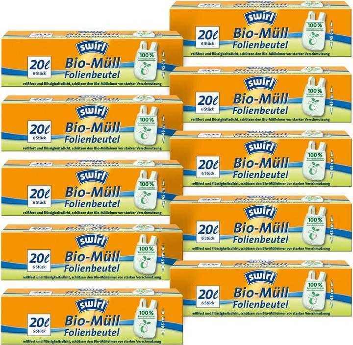Produktbild Swirl Bio-Müll (6 x, 20 l)