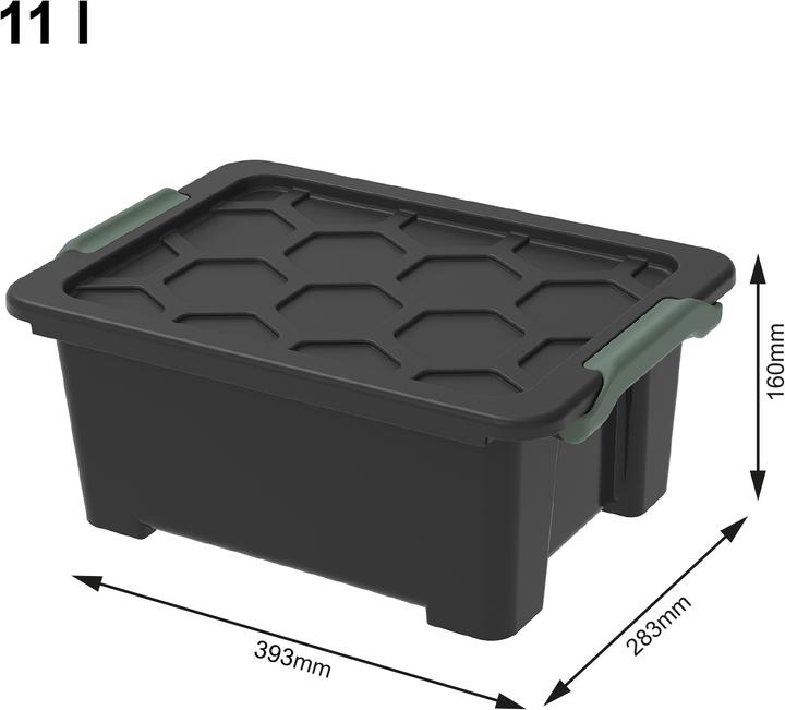 Actual product image Rotho Box 11 l EVO SAFE (39.5 x 28.5 x 16 cm, 11 l)