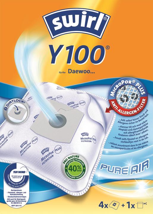 Produktbild Swirl Y 100 MicroPor Plus Airspace (5x)