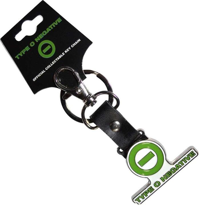 Actual product image Type O Negative Text Logo Keyring