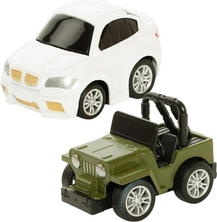 Produktbild Playmates Toys Playme Different types of metal pull back vehicles