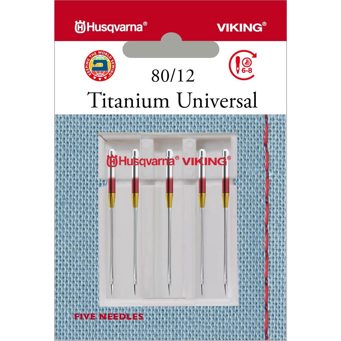 Husqvarna Universalnadel Titanium 80/12, 5 Nadeln (41803207)