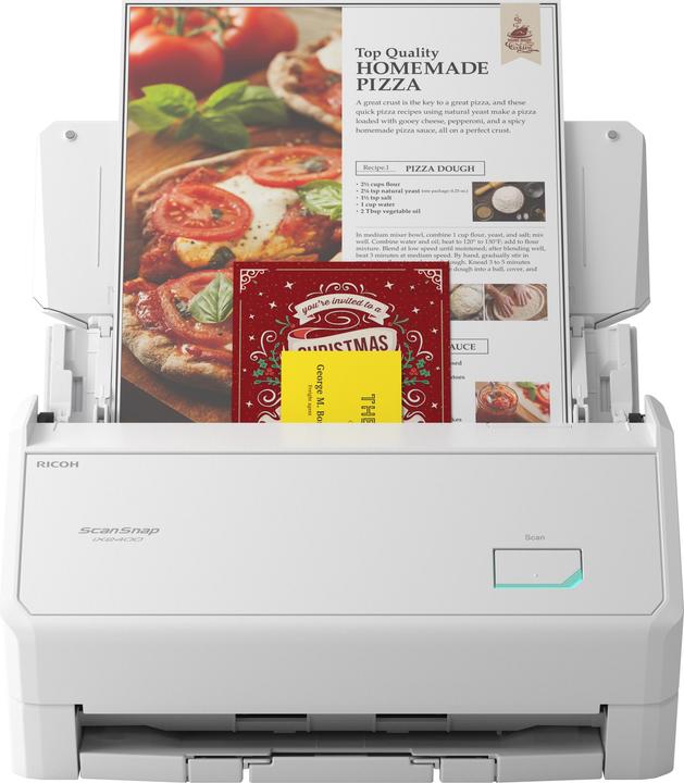 Produktbild RICOH ScanSnap iX2400 45ppm/90ipm White A4 Duplex ADF USB 3.2 (USB, WLAN)