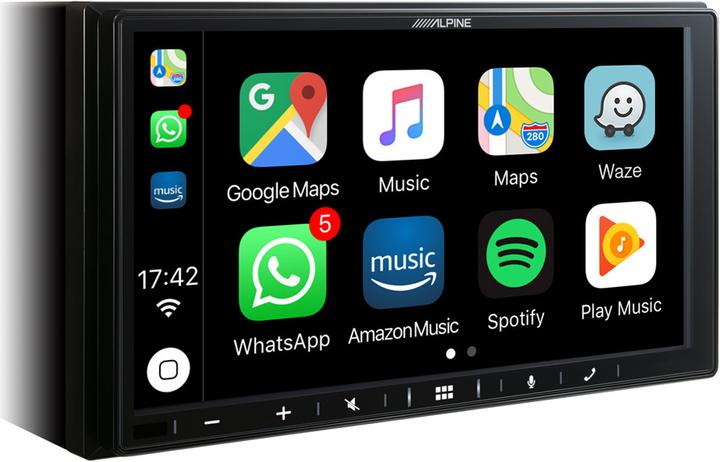 Actual product image Alpine ILX-W650BT (Android car, Apple Carplay)