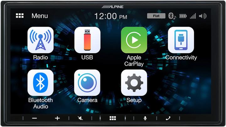Actual product image Alpine ILX-W650BT (Android car, Apple Carplay)
