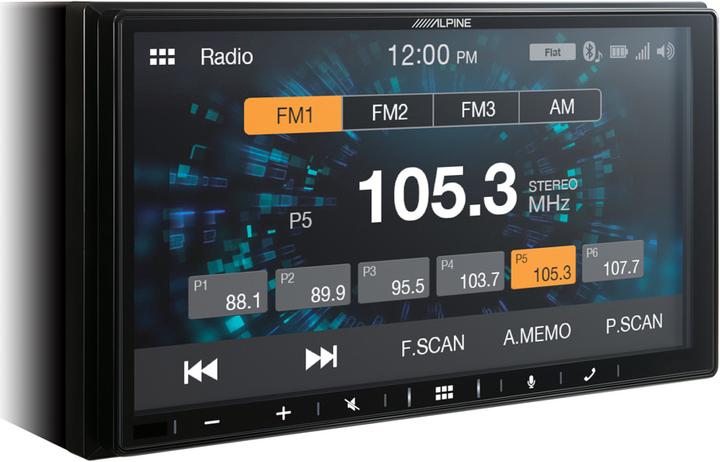 Actual product image Alpine ILX-W650BT (Android car, Apple Carplay)