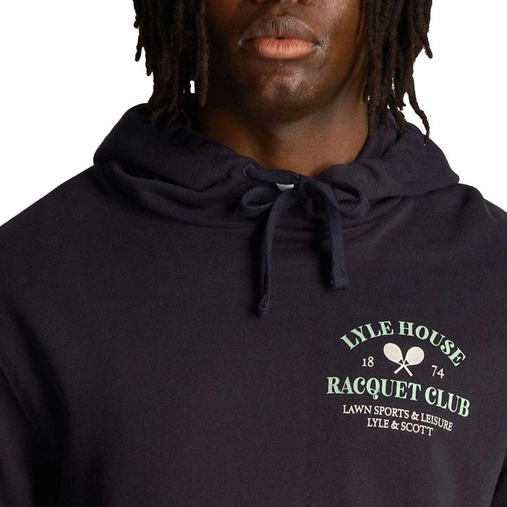 Immagine prodotto Lyle and Scott Racquet Club Felpa con Cappuccio Grafica Uomo (XS)
