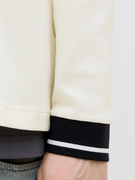 Actual product image Jack & Jones Jcohorizon Sports Print Sweat Ls V-Neck (M)
